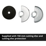 EINHELL Professional Akku-Winkelschleifer AXXIO 18/150, 18Volt rot/schwarz, ohne Akku und Ladegerät