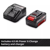 EINHELL TE-SV 18 Li (1x 4,0), Stielstaubsauger rot/schwarz