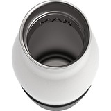 Emsa BLUDROP Sleeve Isoliertrinkflasche 0,7 Liter, Thermosflasche schwarz, Edelstahl, Silikonmanschette