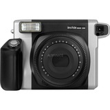 Fujifilm instax WIDE 300 + Party Set, Sofortbildkamera schwarz/silber, inkl. instax WIDE-Film (60 Bilder) + Fotospaß-Set
