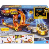 Hot Wheels Hot Wheels Monster Trucks 2-in-1 Loop & Flip Challenge, Rennbahn 