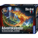 KOSMOS Die drei ??? Adventskalender 2026, Experimentierkasten Der Fluch des Feuervogels - in 24 Rätseln
