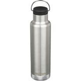 Klean Kanteen Trinkflasche Classic VI vakuumisoliert, 592ml edelstahl (gebürstet), mit schwarzer Loop Cap