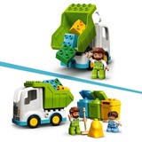 LEGO 10945 DUPLO Müllabfuhr und Wertstoffhof, Konstruktionsspielzeug Müllauto Spielzeug, Lernspielzeug, Kinderspielzeug ab 2 Jahren