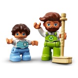 LEGO 10945 DUPLO Müllabfuhr und Wertstoffhof, Konstruktionsspielzeug Müllauto Spielzeug, Lernspielzeug, Kinderspielzeug ab 2 Jahren