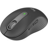 Logitech Signature M650 for Business, Maus graphit, Größe M, Logi Bolt & Bluetooth
