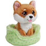 NICI Kuscheltier Hund Shiba Inu 12cm im Körbchen grün