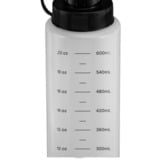Napoleon Set aus zwei 750ml Napoleon-Saucen-/Ölflaschen transparent/schwarz