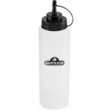 Napoleon Set aus zwei 750ml Napoleon-Saucen-/Ölflaschen transparent/schwarz
