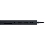 Razer USB-C Dock - Schwarz, Dockingstation schwarz, USB-A, USB-C, Gigabit LAN, HDMI, PD