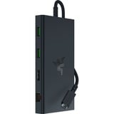 Razer USB-C Dock - Schwarz, Dockingstation schwarz, USB-A, USB-C, Gigabit LAN, HDMI, PD