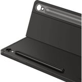SAMSUNG Book Cover Keyboard Slim, Tablethülle schwarz, DE-Layout, Samsung Galaxy Tab S9 | S9 FE | S10 FE | S10 Lite