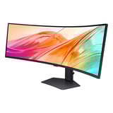 Samsung ViewFinity S49F950UAU, LED-Monitor 124 cm (49 Zoll), schwarz, DQHD, VA, Curved, HDR, KVM, USB-Hub, USB-C, 120Hz Panel