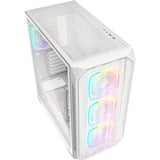Sharkoon AK5M RGB Generalüberholt, Tower-Gehäuse weiß, Tempered Glass