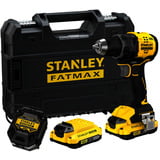 Stanley Akku-Bohrschrauber (SFMCD714D2T-QW), 18Volt schwarz/gelb, 2x Li-Ion-Akku 2,0Ah, Pro-Stack Koffer
