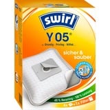 Swirl Staubsaugerbeutel Y05 MicroPor 4 Beutel, 1 Abluftfilter