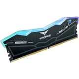 Team Group DIMM 32 GB DDR5-5600 (2x 16 GB) Dual-Kit, Arbeitsspeicher schwarz, FF3D532G5600HC32DC01, Delta RGB, INTEL XMP