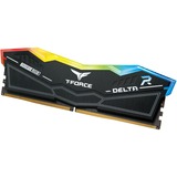 Team Group DIMM 32 GB DDR5-5600 (2x 16 GB) Dual-Kit, Arbeitsspeicher schwarz, FF3D532G5600HC32DC01, Delta RGB, INTEL XMP