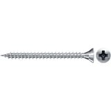 fischer Spanplattenschraube ClassicFast II 3,5x25 Senkkopf PZ 1.000 Stück, mit Vollgewinde