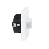 0 Set Komfort Bewegungsmelder mit Relais-Einsatz und Abdeckrahmen wireless weiß, Retail