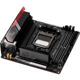 ASRock B650E PG-ITX WIFI, Mainboard schwarz/rot