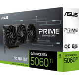 ASUS GeForce RTX 5060 Ti PRIME OC 8GB, Grafikkarte DLSS 4, 3x DisplayPort, 1x HDMI 2.1
