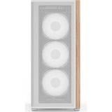 Aerocool D501A-G-WT-v2, Tower-Gehäuse weiß/holz