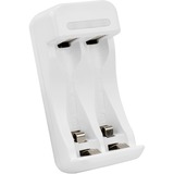 Ansmann Basic II + 2x AA 1300mAh, Ladegerät inkl. 2x AA 1300mAh Akkus mit 1300 mAh