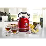 Ariete Wasserkocher Moderna rot, 2.000 Watt, 1,7 Liter
