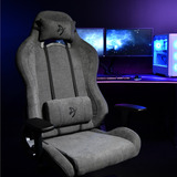 Arozzi Torretta Soft Fabric, Gaming-Stuhl grau, Ash