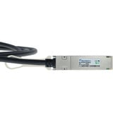BlueOptics BlueLAN Direct Attach Kabel kompatibel zu Fortinet FN-CABLE-QSFP+3 QSFP schwarz, 3 Meter