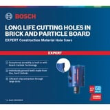 Bosch Expert Lochsägen-Set 'Construction Material', Ø 20-76mm, 15-teilig mit Power Change Plus Adapter, Koffer