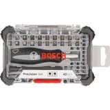 Bosch Professional Schrauberbit-Satz PB SDB, mit Präzisions- und Standardbits grau/schwarz, 42-teilig
