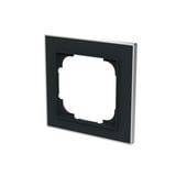 Busch-Jaeger Rahmen einfach mit Dekorring chrom, Retail