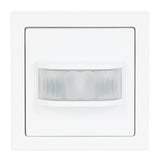 Busch-Jaeger Set Komfort Bewegungsmelder mit Relais-Einsatz und Abdeckrahmen wireless weiß, Retail