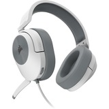 Corsair HS55 SURROUND, Gaming-Headset weiß/grau, Klinke