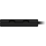 Corsair USB 2.0 Hub intern, USB 9Pin Header Buchse > 4x 9Pin Header, USB-Hub schwarz, Kabellänge 450mm