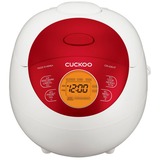 Cuckoo Reiskocher CR-0351F weiß/rot, 425 Watt, 0,54 Liter