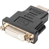 Digitus Adapter DVI-I > HDMI schwarz, Full HD 1.080p