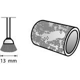 Dremel Drahtbürste Ø 13 mm (442) 2 Stück, Schaft  Ø  3,2mm