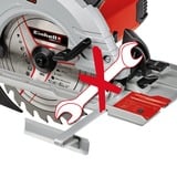 EINHELL Handkreissäge TE-CS 190/1 rot/schwarz, 1.500 Watt