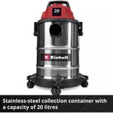 EINHELL TC-VC 2045 S, Nass-/Trockensauger silber/rot