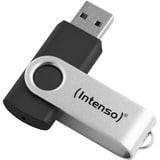 Intenso Office Line 64 GB, USB-Stick silber/schwarz, USB-A 3.2