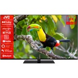 JVC LT-50VU6355, LED-Fernseher 126 cm (50 Zoll), schwarz, UltraHD/4K, Tripple Tuner, Smart TV, Drehbarer Standfuß