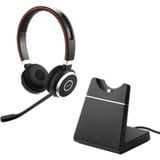 Jabra Evolve 65 UC SE, Headset schwarz/silber, Bluetooth, Stereo