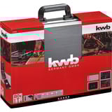 KWB Werkzeugkoffer, 80-teilig, Werkzeug-Set Aluminiumkoffer, abschließbar