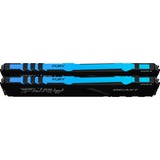 Kingston FURY DIMM 64 GB DDR4-3600 Kit, Arbeitsspeicher schwarz, KF436C18BBAK2/64, Beast RGB, XMP