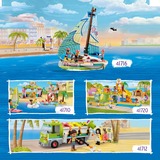 LEGO 41720 Friends Wassererlebnispark, Konstruktionsspielzeug  Heartlake City Schwimmbad mit Mini-Figuren