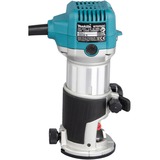 Makita Multifunktionsfräse RT0702CX2J, Fräsmaschine blau, 710 Watt, im MAKPAC Gr.4