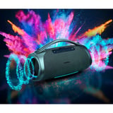 Medion Life P61768 Tragbarer Bluetooth Lautsprecher XL anthrazit, Bluetooth, Dual Illuminated, Lightstrip,Integrierte Powerbank